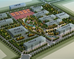 新校區(qū)一期景觀(guān)工程（水景觀(guān)）