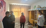 黨委委員、副院長(zhǎng)田迎春督查學(xué)院來(lái)華留學(xué)生疫情防控和線上學(xué)習(xí)