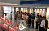 經(jīng)濟管理系黨總支開展參觀“紅色文化藝術(shù)館”，獻禮建黨100周年活動